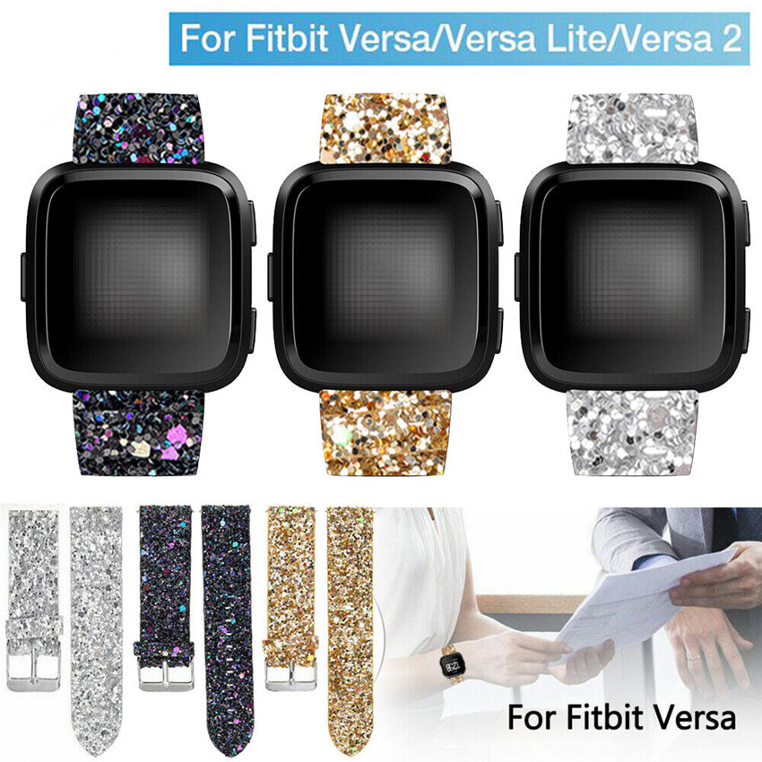 Cinturino Per Orologio Con Glitter Compatibile Con Fitbit / 2 - Foto 9