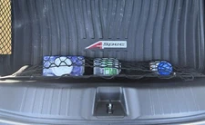 Rear Trunk Envelope Style Organizer Mesh Cargo Net for Acura Integra 2023-2025
