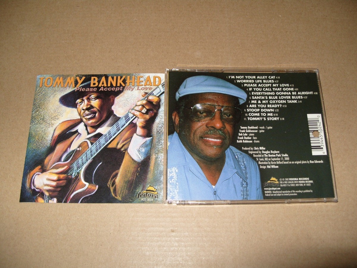 Tommy Bankhead Please Accept My Love 2002 cd Nr Mint/Punch Hole on