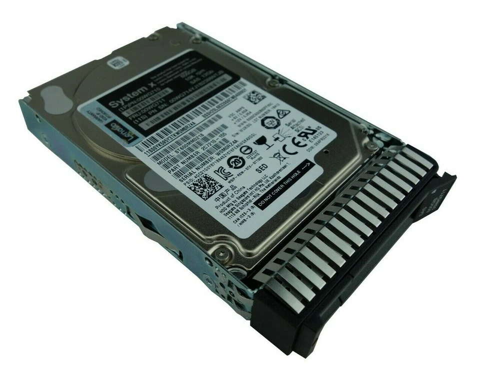 Lenovo 600GB 10K SAS 12Gb/s SED 2.5" HDD ST600MM0218 00WG711 00WG710 - Image 2 of 4