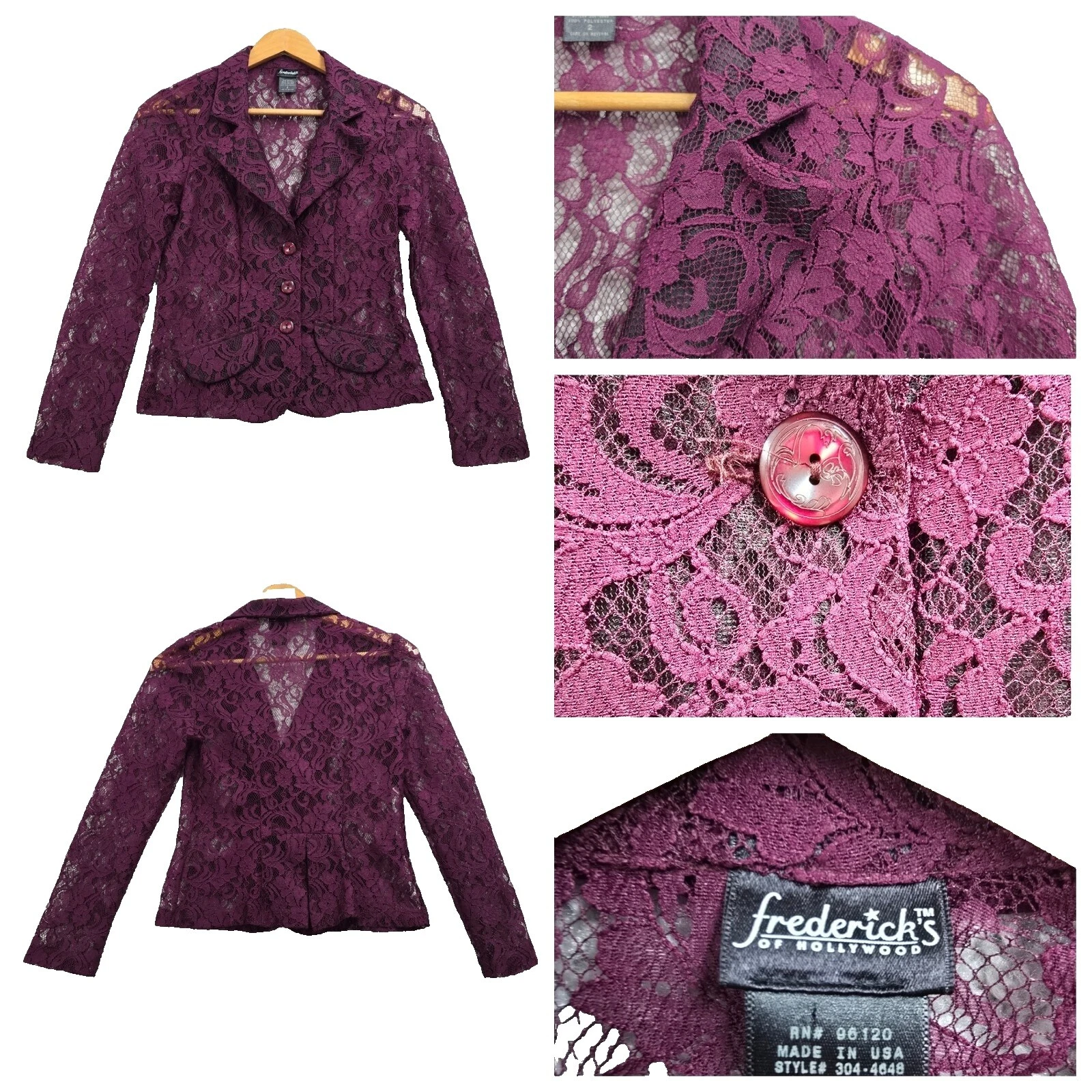 Tamaño Regular Frederick's of Hollywood abrigos, chaquetas y chalecos para Mujeres