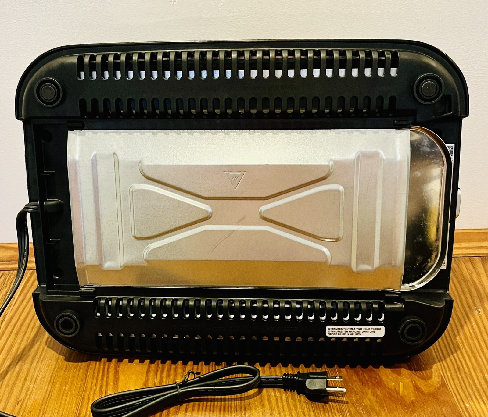 Phillips Avance SmokeLess Indoor Grill HD6371/94 Brand New Open Box