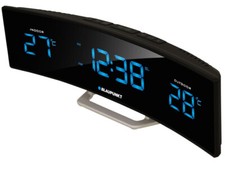 Alarm Clock & Radio RM LCD Display Temperature Sensor Snooze Function Modern UK