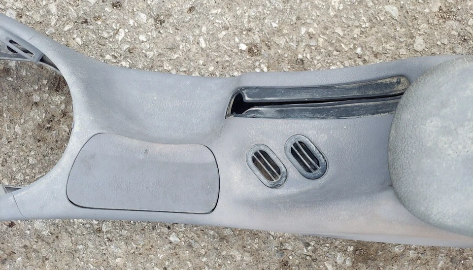 Ford Mustang GT V6 1994-1998 consola central taza única reposabrazos tapa gris Foto 4 de 4