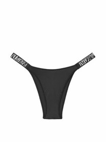 L Victoria Secret Very Sexy Rhinestone Shine Strap Brazilian Bling Panty NEW