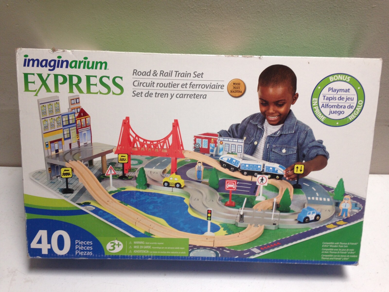 imaginarium express rescue train set