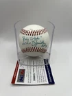 Milo Hamilton Signed Inscribed MLB Baseball W/ Cube Beckett COA