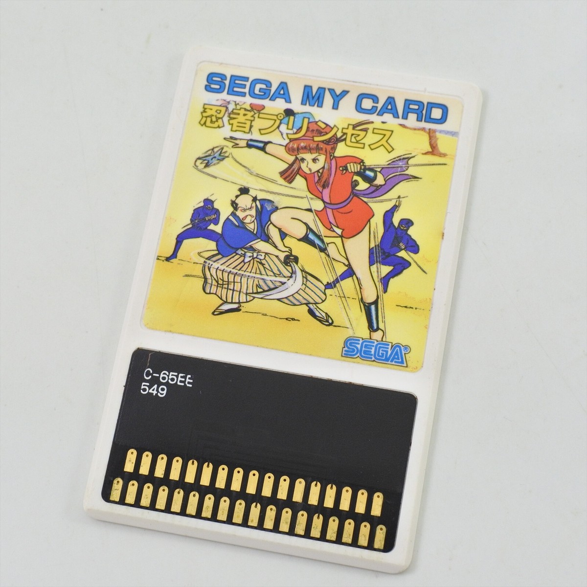 Sega My Card NINJA PRINCESS C-65 Card Only SC-3000 SG-1000 6311