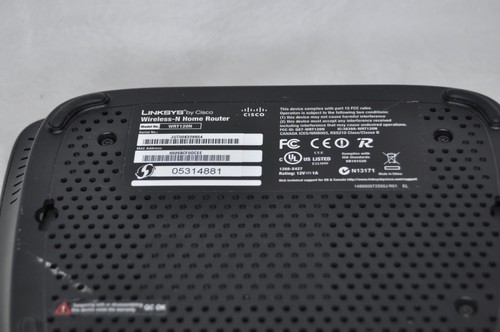 Home Router - Linksys by Cisco Wireless-N 4-Port 10/100 Ethernet WRT120N - Picture 5 of 6