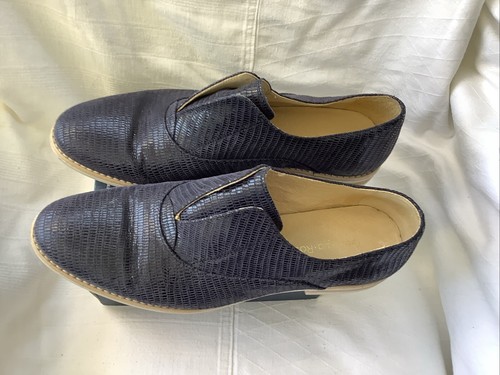Zapatillas de running Georgia Rosa Mokssins, talla 6/39, azul oscuro negro, elásticas ligeras - Imagen 8 de 16