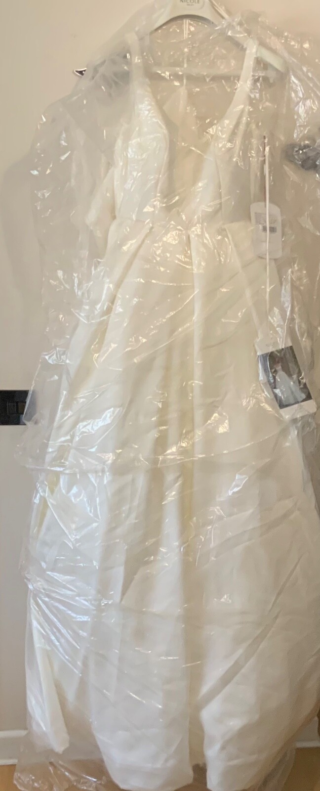 NICOLE MILANO NOLINA QUEENLY ROMANTICISM - UK 10 - Off white - RRP £2,810 image 2