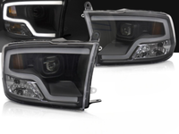 Scheinwerfer Paar Dodge Ram Ab 2009 Bis 2018 Tube Light Schwarz - 41306196