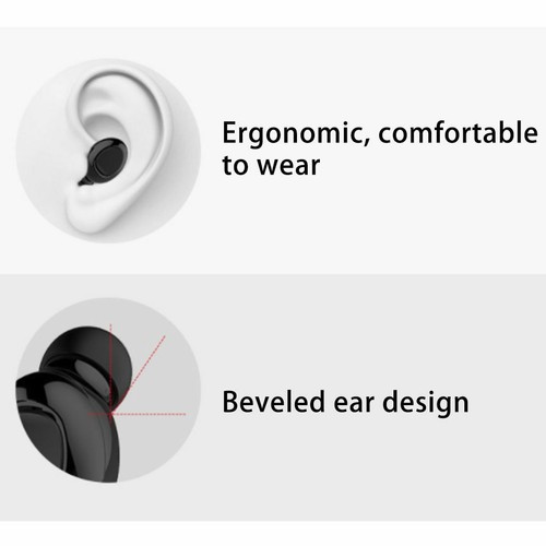 Mini zestaw słuchawkowy Bluetooth Twins Bezprzewodowe słuchawki stereo Słuchawki głośnomówiące - Zdjęcie 10 z 12
