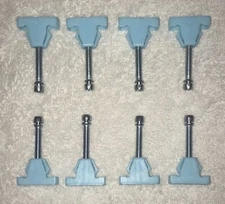 (Set Of 8) 82-92 Pontiac Firebird & Trans Am Headlight Adjuster Screws, New