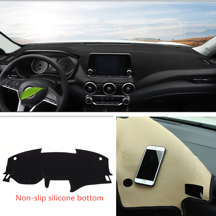 DASH COVER MAT DASHBOARD PAD FOR Nissan Sentra 2020-2023 Black Accessories