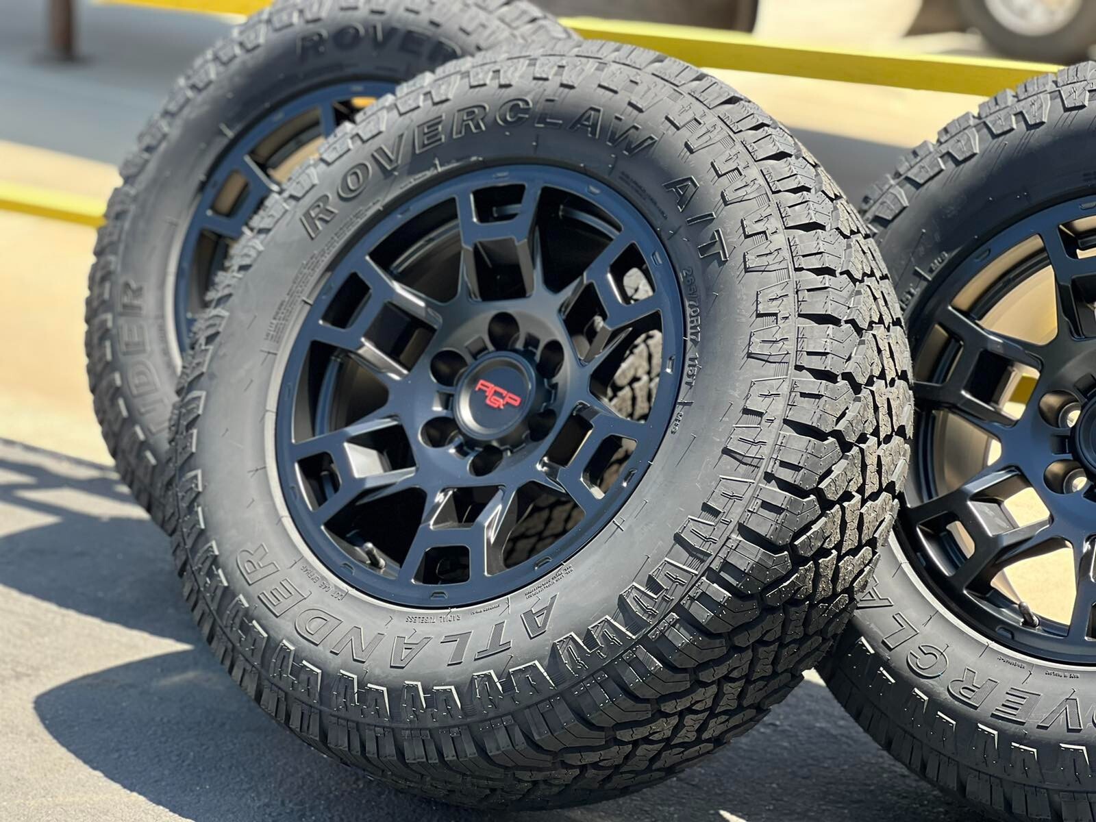 17" Wheels 265/70R17 A/T Tires TRD PRO Toyota 4runner Tundra