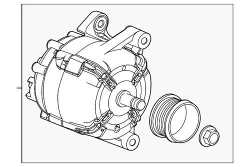 Alternador GM 13595628 genuíno - Imagem 4 de 4