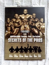 MUSCLETECH PRESENTS- BODYBUILDING SECRETS OF THE PROS R-1, LIKE NEW, FREE POST  