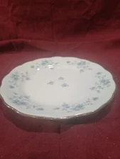 Johann Haviland Blue Garland Bread Plates 6 1/4" Bavaria Germany Flowers 