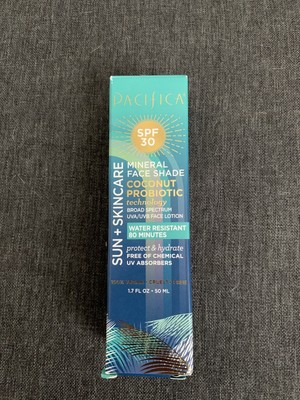 pacifica mineral face shade coconut probiotic spf 30