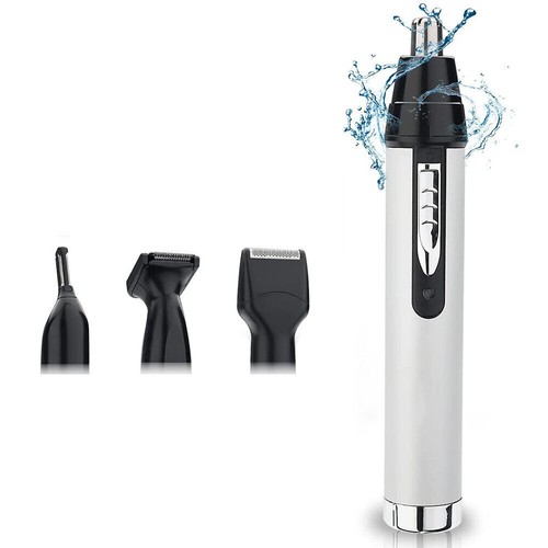 4in1 Men Nose Ear Face Neck Eyebrow Hair Mustache Beard Trimmer Shaver Clipper - Picture 11 of 15