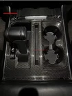 Real Carbon For Ford F150 Raptor Tremor 2021-2025 Console Cup Holder Panel Decor