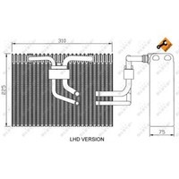 NRF 36100 Verdampfer Klimaanlage Klimaanlagenverdampfer Klimaverdampfer