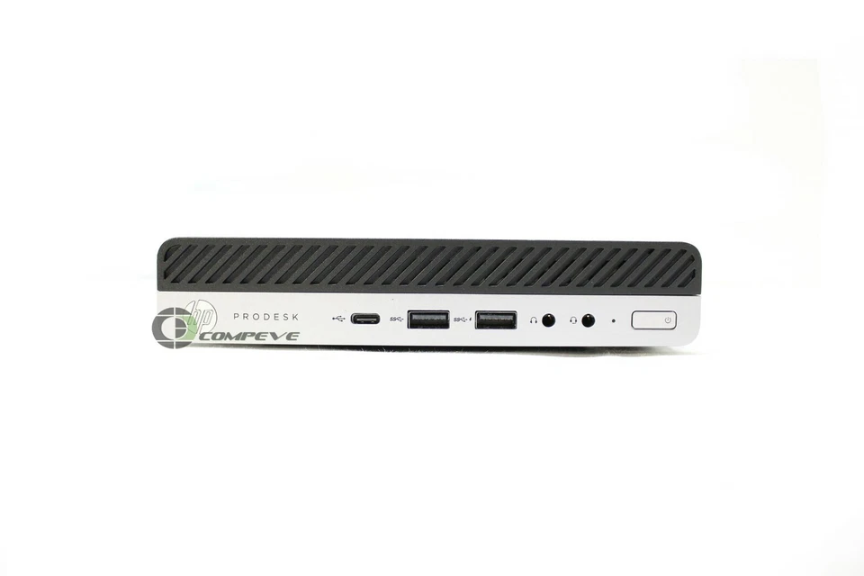 Disco duro HP ProDesk 600 G4 DM Core I3-8100T 3,1 GHz 500 GB RAM 4 GB 4 HG95UT#ABA Foto 3 de 4