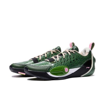 Li-Ning Wade All City 13 Green Stingray Christmas White Black