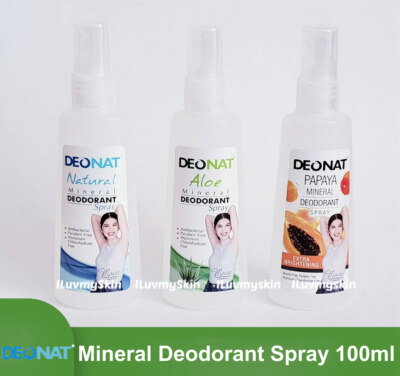 Deonat Mineral Deodorant Underarm Spray 100ml