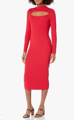nordstrom red midi dress Women's Red Dresses