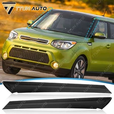 Pair For 2014-2019 Kia Soul Windshield A Pillar Molding Garnish Trim 86180-B2000