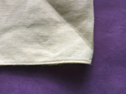Plain Pale Yellow Handkerchief 10.5" Square - Picture 2 of 4