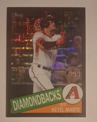2020 Topps - Silver Pack 1985 Topps Chrome Baseball Series 2 Ketel Marte #85TC-1
