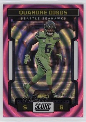 2023 Score Ellipse 190/199 Quandre Diggs #184 g2u