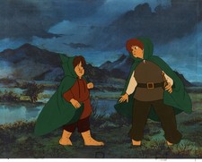 THE LORD OF THE RINGS: ORIGINAL RALPH BAKSHI ANIMATION CELS w/ Free Autograph