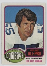 1976 Topps Lee Roy Jordan #490 1n7v