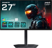 27 Gigabyte MO27U2 4K OLED Gaming Monitor, 3840x2160, 240Hz, 0.03ms, Quantum Do