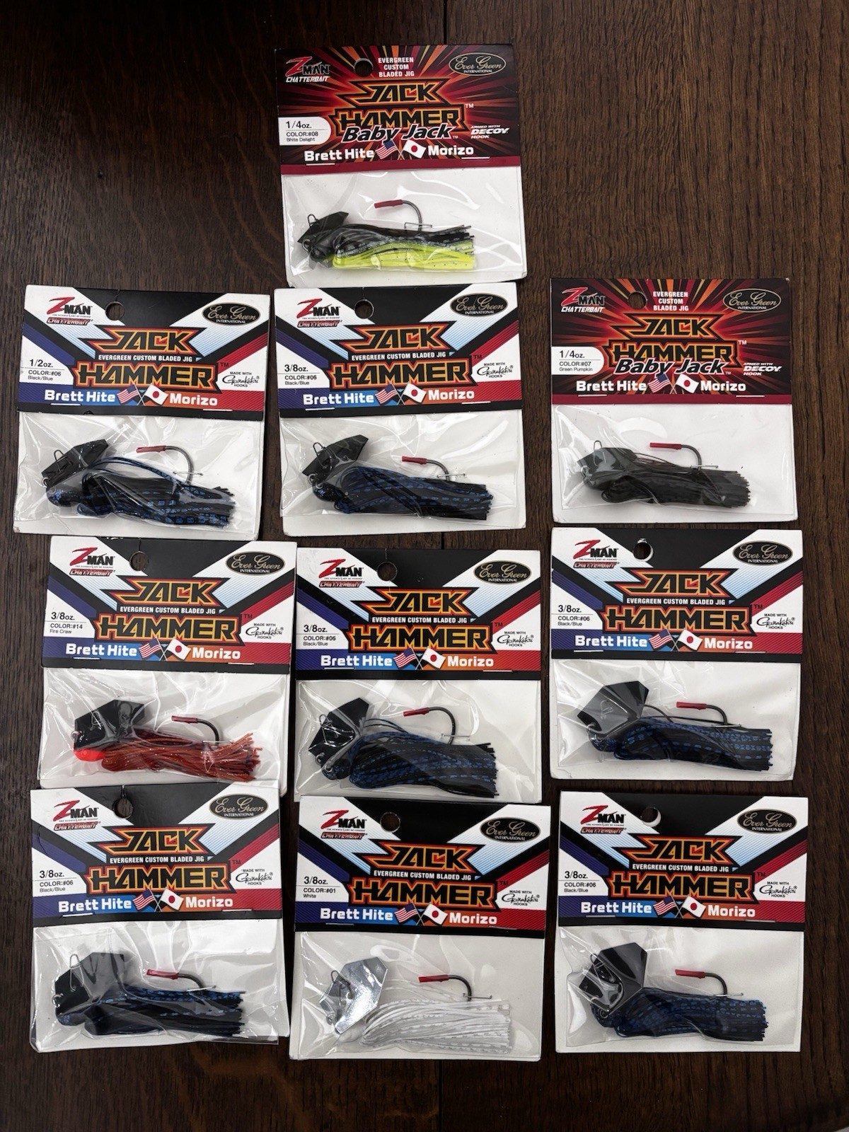 Z-man Jackhammer Chatterbait (LOT OF 10) - Image 1