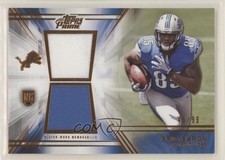 2014 Topps Prime Dual Relics Copper 45/99 Eric Ebron #DR-EE 0a17
