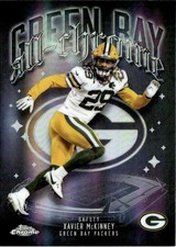 2025 Topps Chrome Football All-Chrome Refractor Xavier McKinney Green Bay