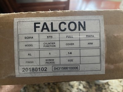 Falcon SC81A STD FULL RWPA Door Closer Allegion Automatic NOS #04315661000