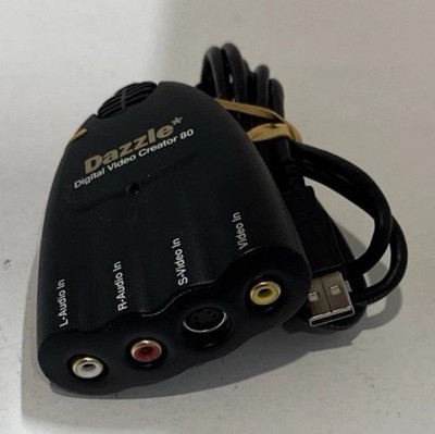 Dazzle - DVC-80 Digital Video Creator VHS PC Video Capture AV USB