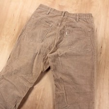 vtg LEVI'S 646 corduroy bell bottom flare leg pants jeans 33x28 70s 80s hippy