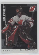 2002-03 ITG Be A Player Between the Pipes BTP Prospect Scott Clemmensen #88 0q3