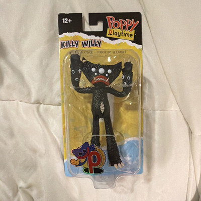 McFarlane Toys Poppy Playtime Killy Willy Black Plastic Cat Action Figure 12+