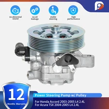 Power Steering Pump with Pulley for Honda Accord 03-05 Acura TSX 04-2005 215415
