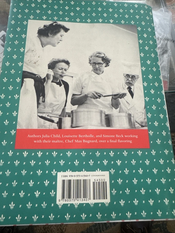 Mastering the Art of French Cooking Julia Child 40th Anniversary Edition Vol 1 Foto 2 de 4