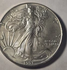 1993 Silver Eagle $1 Dollar 1oz Uncirculated .999 -MS-Brilliant Uncirculated-..