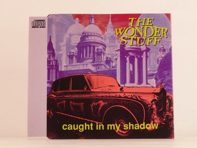 THE WONDER STUFF CAUGHT IN MY SHADOW (J76) 3 Track CD Single including Picture S